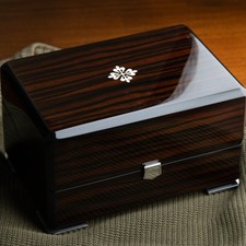 Patek Philippe Perpetual Calendar 5140P-001 UNWORN 2012 Platinum Blue Set Watch 10