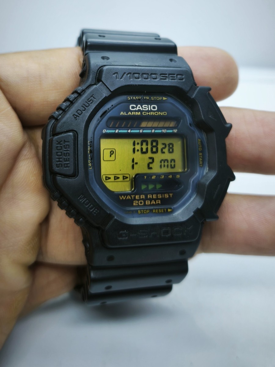 Vintage Casio G Shock DW-6200G-1 RALLY 1052 Mod (1993) Men  display picture 1