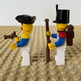 LEGO Pirates: Imperial Officer + Soldier + Sailboat, SHARK 6273 ROCK ISLAND 1991