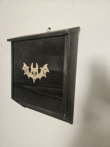 Bat Houses for outside Bat Box for Outdoors, Large Three Chamber Box Perfectl...