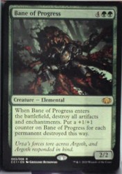 Bane of Progress #3 Commander Collection: Green