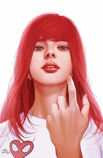 AMAZING SPIDER-MAN #74 MARY JANE INHYUK LEE VIRGIN VARIANT