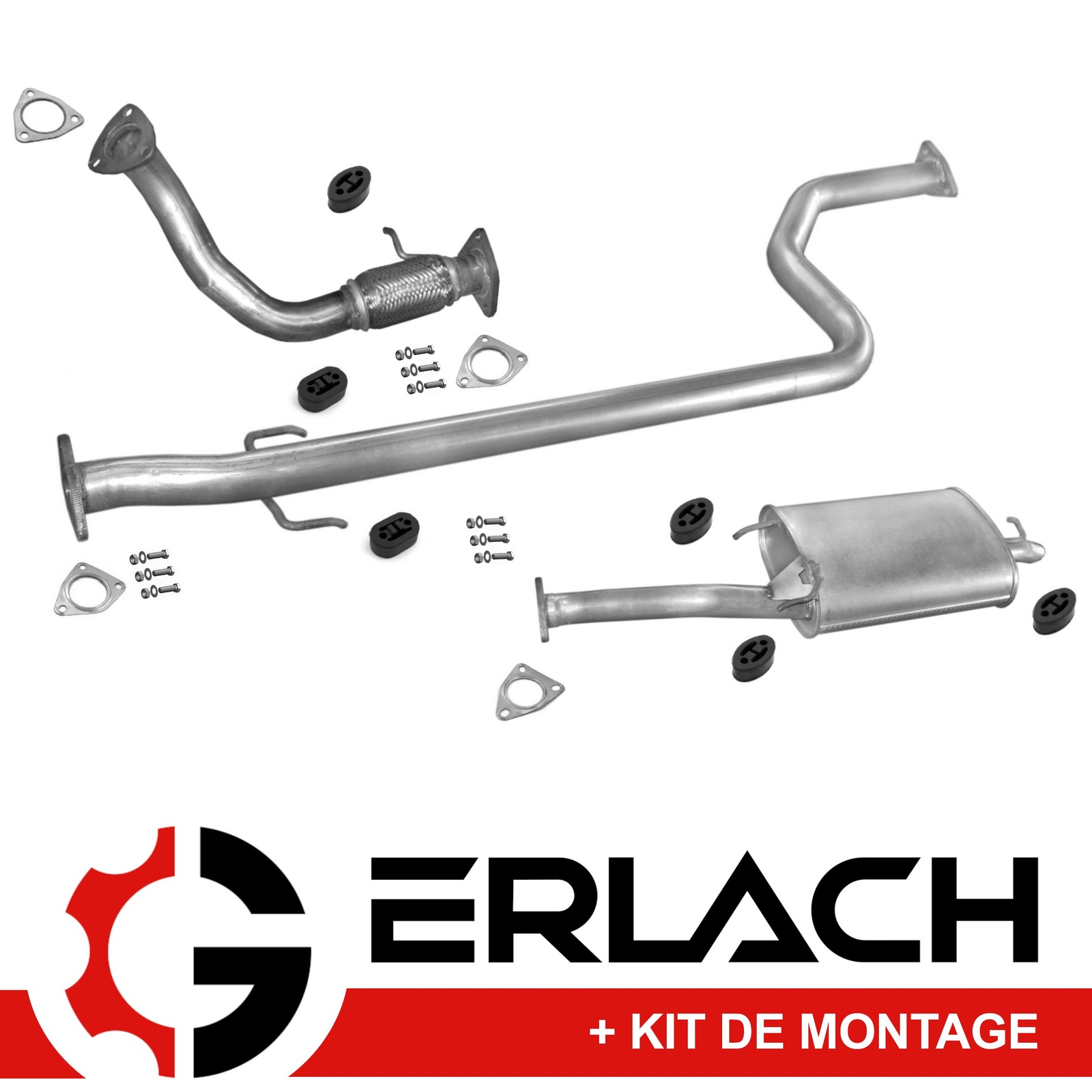 Silencieux d'échappement pour contrôle technique MG ZS 2.0 TD 4253