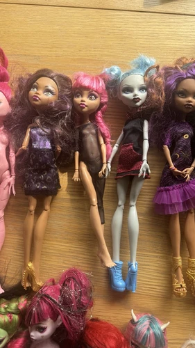 Monster High Muñecas Paquete x20 Accesorios Ropa Mascotas Figuras Raras - Imagen 3 de 21