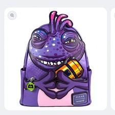 Mini mochila cosplay Loungefly Monsters Inc Randall Boggs