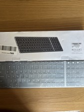 seenda Wireless Keyboard - Multi-Device 2.4G Dual Bluetooth 4.0 Rechargeabl...