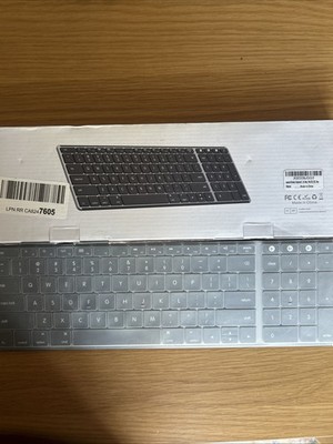 seenda Wireless Keyboard - Multi-Device (2.4G+Dual Bluetooth 4.0) Rechargeabl...