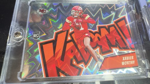 2024 Panini Absolute #12 Xavier Worthy Kaboom Horizontal PSA 10 Candidate