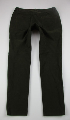 Mens 34x31 Lululemon ABC Sim Fit Pants Utilitech 5 Pocket canvas dark green