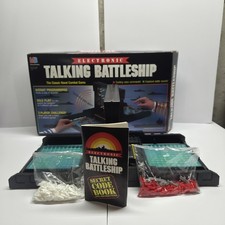 MiltonBradley Electronic Talking Battleship 99 complete Sound/light works