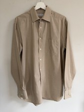 Christian Dior Woven Cotton Shirt - 16" Collar
