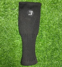 Majek Black 3 Hybrid Headcover / With Sock / Excellent Condition /GG2701