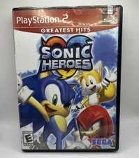 Sonic Heroes Greatest Hits (Sony PlayStation 2, 2005) CIB Tested