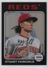 2024 Topps Heritage High Number Chrome Black Border /75 Stuart Fairchild 1c7f