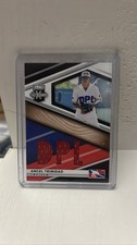 2020 Panini Elite Extra Edition Angel Trinidad DPL Bat Jersey Relic