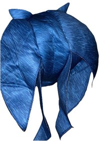 Sonic Costume Halloween Cosplay Boy Girl Unisex Size XL Blue Jumpsuit & Headgear