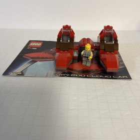 Lego Star Wars 7119 Twin-Pod Cloud Car 100% Complete With Manual Nice
