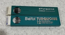 Berol Turquoise Drawing Leads~Filmograph E1 6375/HB 2375~Each W/1 Dozen Leads