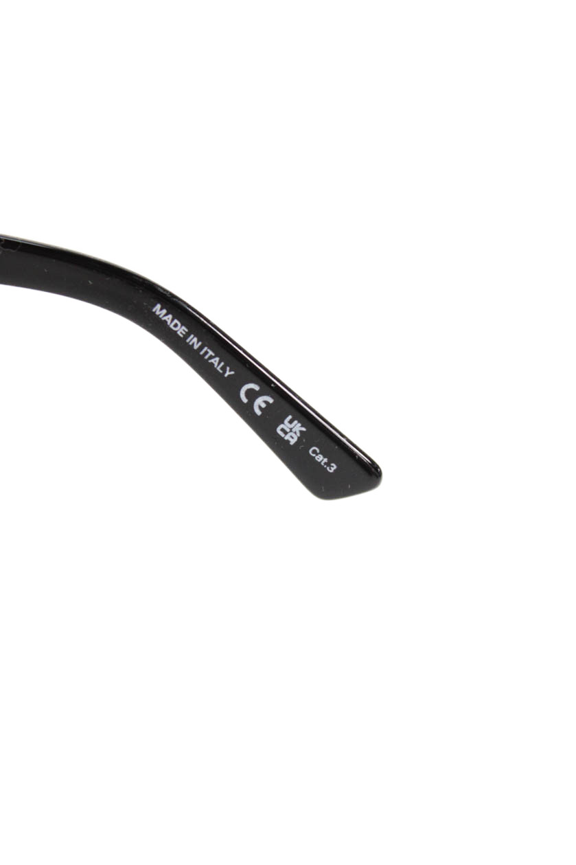 Balenciaga Womens Solid Rectangular Sunglasses Bl… - image 7