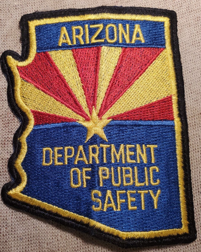 AZ Arizona Department of Public Safety Police Shoulder Patch