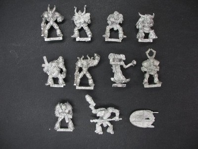 Citadel Games Workshop Warhammer 40k Rogue Trader Chaos Renegades Metall 1980er