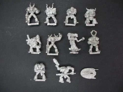 Citadel Games Workshop Warhammer 40k Rogue Trader Chaos Renegades metal 1980s