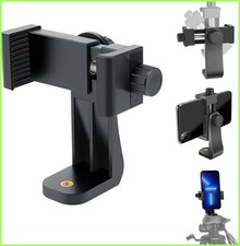 Cell Phone Tripod Mount Adapter, Universal Phone Holder Adjustable...