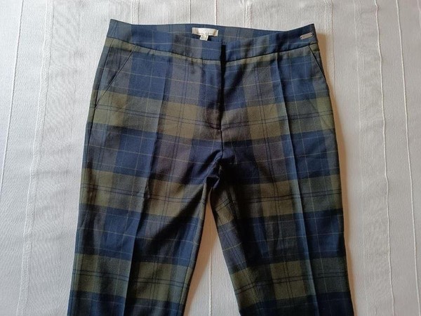 Women Barbour Trousers Khaki Polyester 38 / M / 46