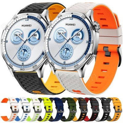 Silikon Armband Für Huawei Watch GT 6 5 Pro GT4 GT3 GT2 2e 46mm GT 3 4 Pro 48mm