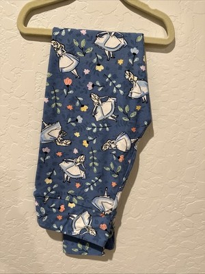 NEW LuLaRoe Women's Leggings OS Alice In Wonderland Disney One Size Buttery Soft