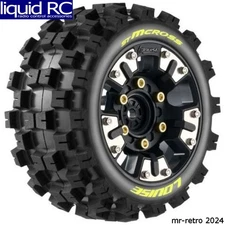 Louise RC LT3390SM St-Mcross Soft Mounted Tires 0 & 1/2 Offset Removable Hex 12
