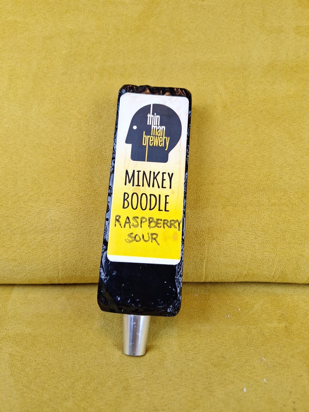 Thin man Brewery Minky Boodle Tap handle