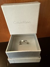 Calvin Klein Born Ring Size 6, stainless stee...