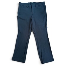 Liverpool Los Angeles Black Straight Leg Trousers Women 16W Stretch Pants