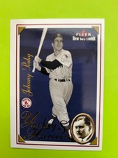 2001 Fleer Red Sox 100th Yawkey's Heros Insert #14 Johnny Pesky Boston Red Sox