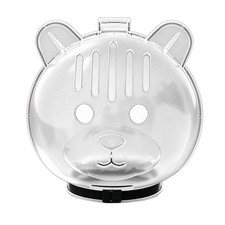 Transparent Cat Muzzle Helmet Breathable Anti-Bite Anti-Licking Cat Head Cover