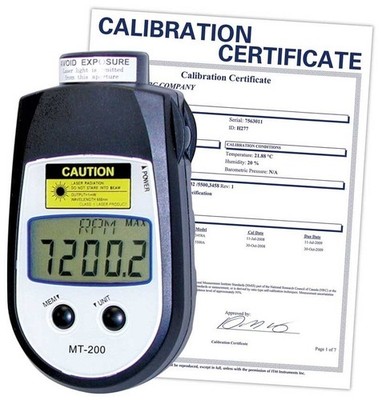 SHIMPO MT-200 Contact/Non-Contact Pocket Tachometer,