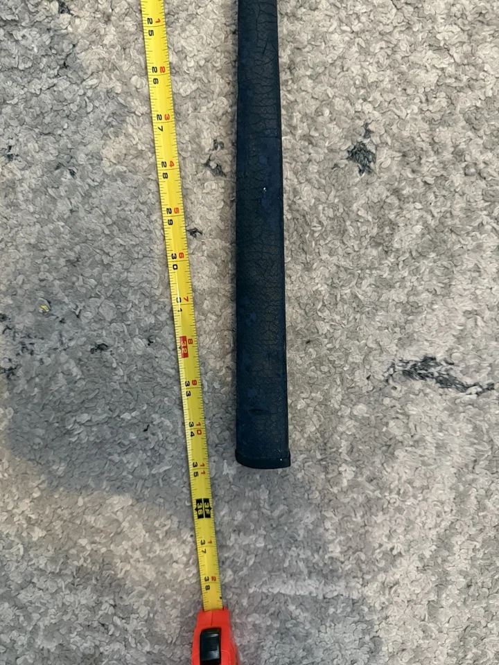 Louisville Golf 35” RH Blade Putter Brass/Maple (Made In USA) Clean w/ Winn Grip - Image 4 of 4