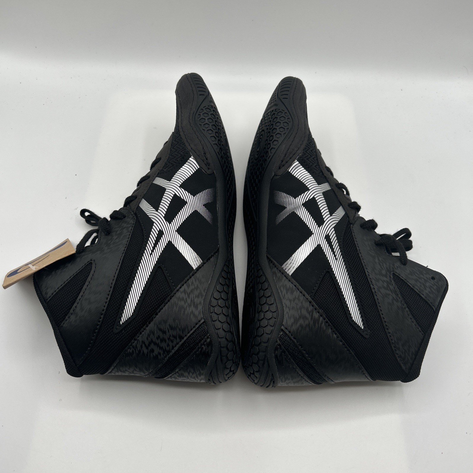 NEW ASICS Matcontrol 3 Black Pure Silver, Men's Size 10.5 M, Wrestling Shoes thumbnail 5