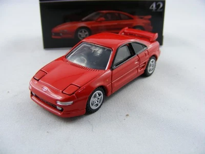 Toyota MR2 (SW20) en rojo, Takara Tomy Tomica Premium #42, 1/60