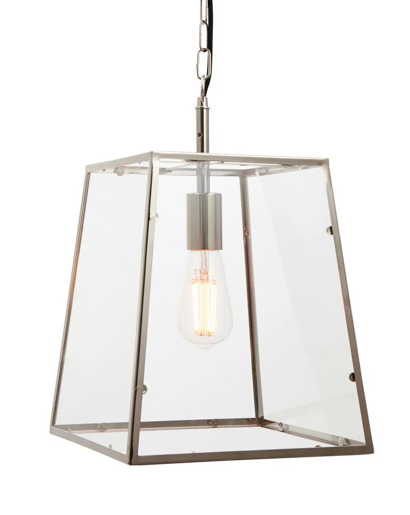 Ceiling Light Silver Hurst Bright Nickel Endon 76225