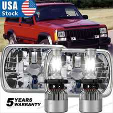 For Jeep Cherokee Xj 1984-2001 Pair 5x7 7x6 Led Headlights Sealed Highlow Beam For Jeep Cherokee Xj 1984-2001 Pair 5x7 7x6 Led Headlights Sealed Highlow Beam