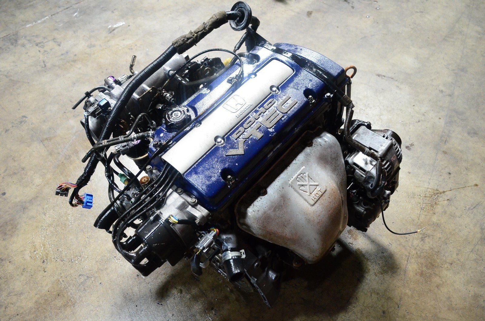 JDM Honda Accord Prelude H23A Blue Top Motor 2.3L DOHC VTEC Engine 1997