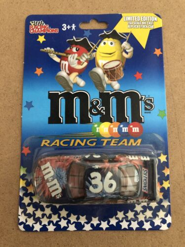 2002 Ken Schrader 1/64 #36 M&Ms Fireworks Racing Champions Limited Edition NEW