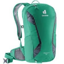 Deuter Race X Rad-Rucksack 12L Zaino Ciclista Bici da Corsa Bike Verde