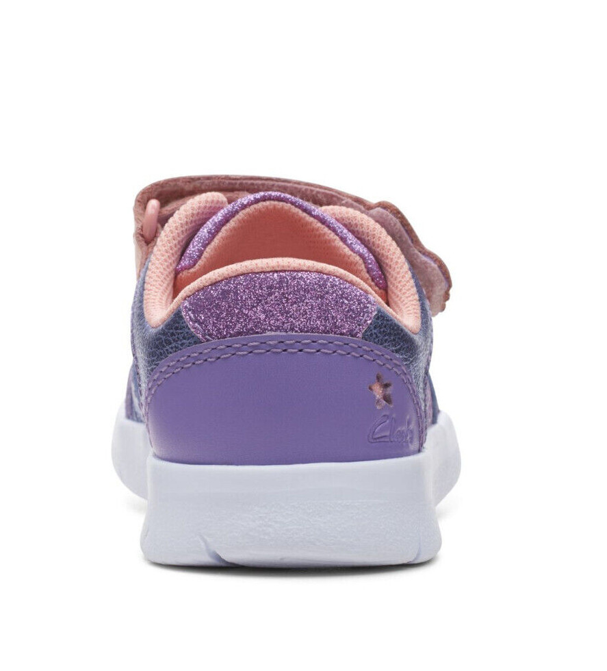Clarks hotsell sneakers purple