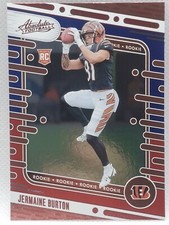 2024 Panini Absolute Jermaine Burton RC Rookie Card Red Blue #166