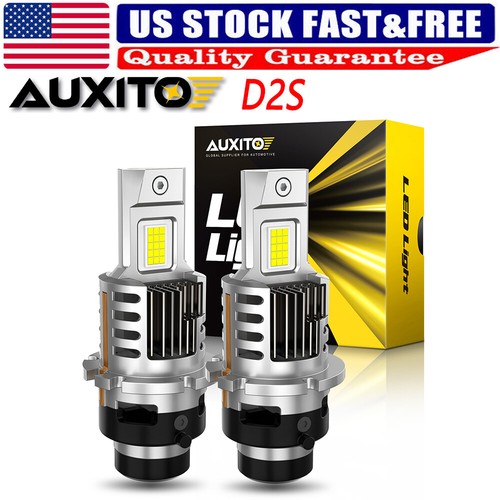 2X D2S D2R LED Headlight Bulb Replace HID Xenon Super White 6500K Conversion EAH - 第 1/13 張圖片