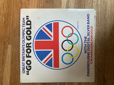 Great Britain Olympic Team & Pangbourne Silver Band Go For Gold 1984 7'' vinyl