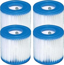 4 Intex Swimming Pool Easy Set Filters, Cartridge Replacement - Type H